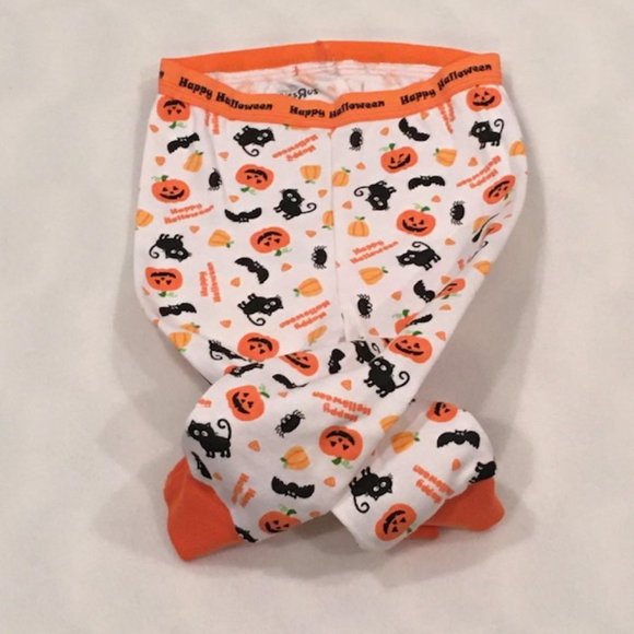 BABIES R US Happy Halloween Two-Piece Unisex Pajama Set Size 12-Months NWOT - Picture 3 of 11